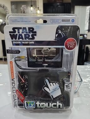 JAKKS PACIFIC STAR WARS ORIGINAL TRILOGY TOUCH PAD PLUG & PLAY TV GAME